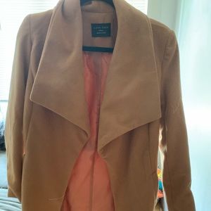 Love tree forever 21 beige nude belted coat